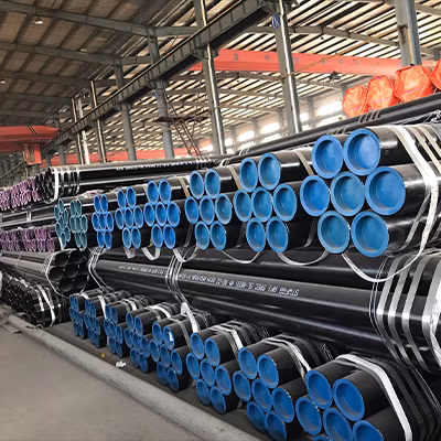  ASTM A106 A53 gr.  B A336 API 5L Tubo de aço sem costura galvanizado/Inoxidável/Ms Liga de grande diâmetro Parede espessa Sch40 Sch80 Tubo de tubo de caldeira de incêndio de fluido sem costura