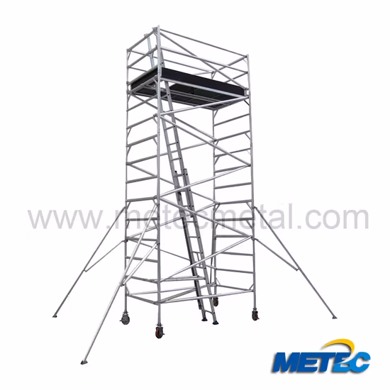 Todo o sistema de andaimes redondos, andaimes Layher, sistema de andaimes, andaimes Ringlock galvanizados por imersão a quente em aço versátil